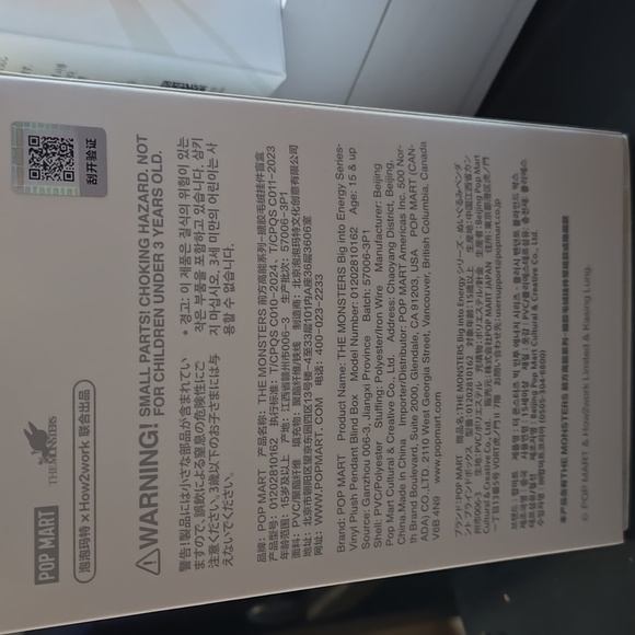 POPMART Labubu V3 The Monster Big Into LUCK Character Open Box 100% Authentic - Picture 6 of 7